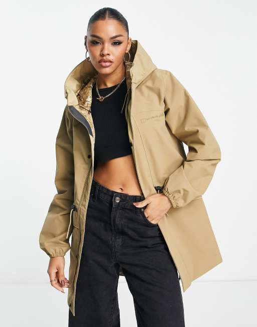 Parka color piedra aislante con capucha SwirlHow de Berghaus