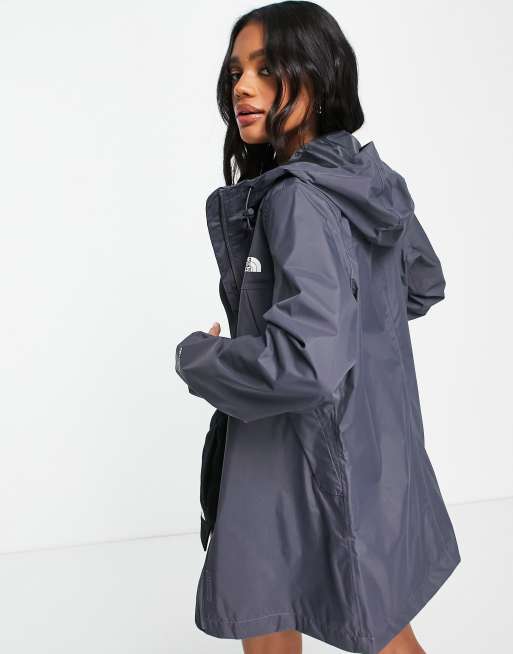 Parka gris oscuro Antora de The North Face ASOS