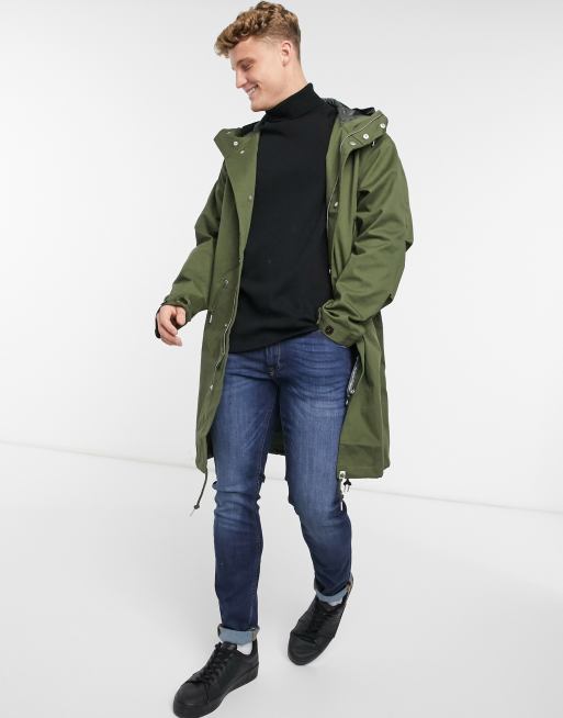 Parka larga caqui Lomas de Pretty Green, 4 de 4