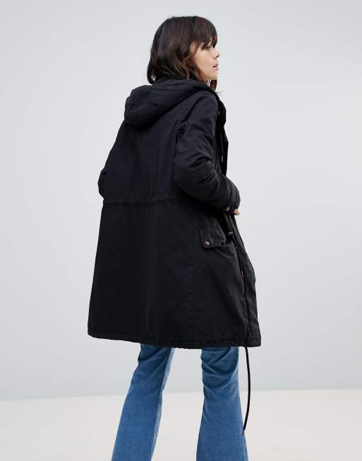 Asos parka outlet london