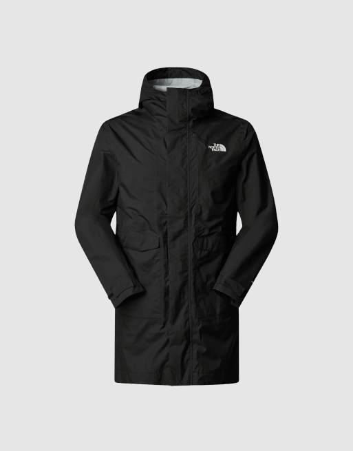 Parka negro TNF ligera plegable de The North Face, 3 de 4