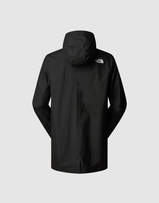 Parka negro TNF ligera plegable de The North Face, 4 de 4