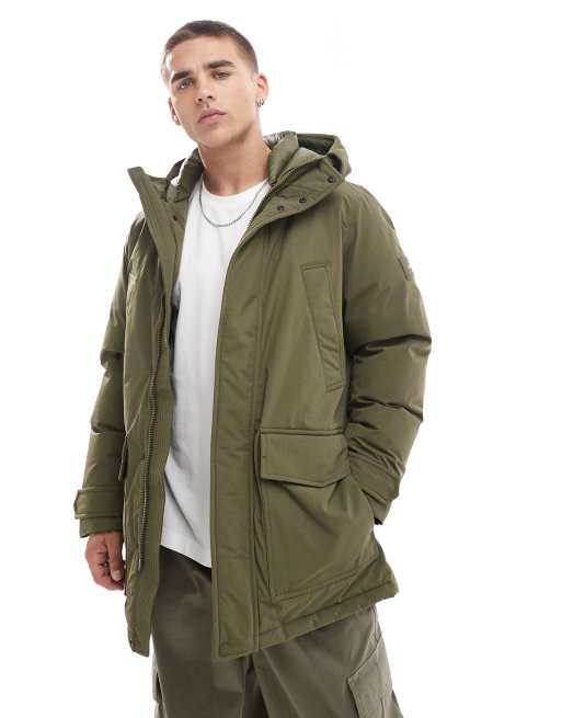 Parka verde militar acolchada Rockie de Tommy Hilfiger ASOS