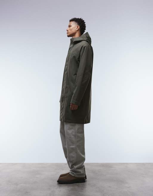 Parka verde oscuro ligera impermeable Nukabira Rain de The North Face, 2 de 5