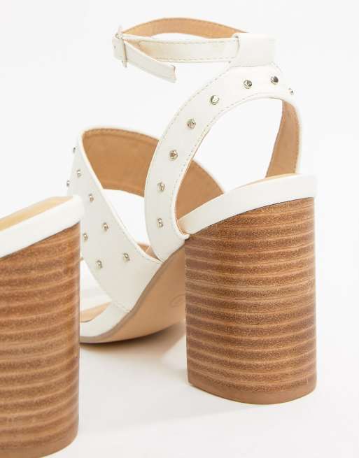 Park clearance lane block heeled sandals