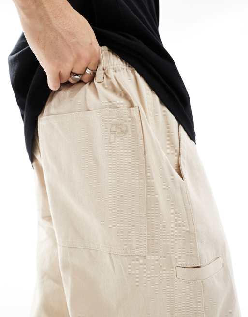 Parlez - Albion - Beige bukser med knapper, 4 af 5