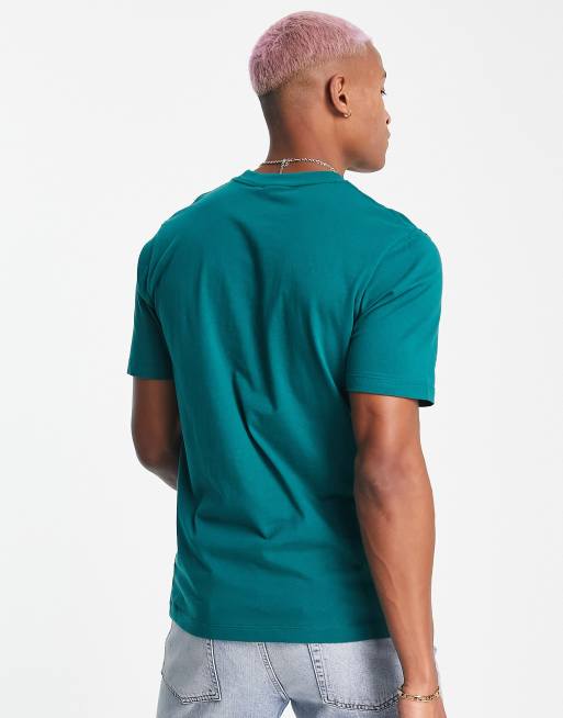 Parlez altair large logo t-shirt in dusty teal exclusive at ASOS, 2 of 4