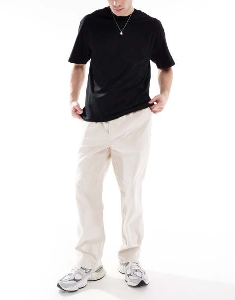 Parlez Alvada corduroy pants in beige - view 1