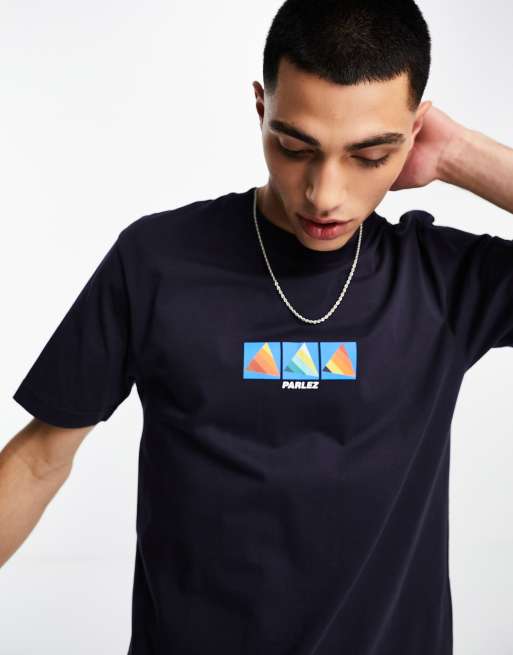 Parlez Antilles t-shirt in navy