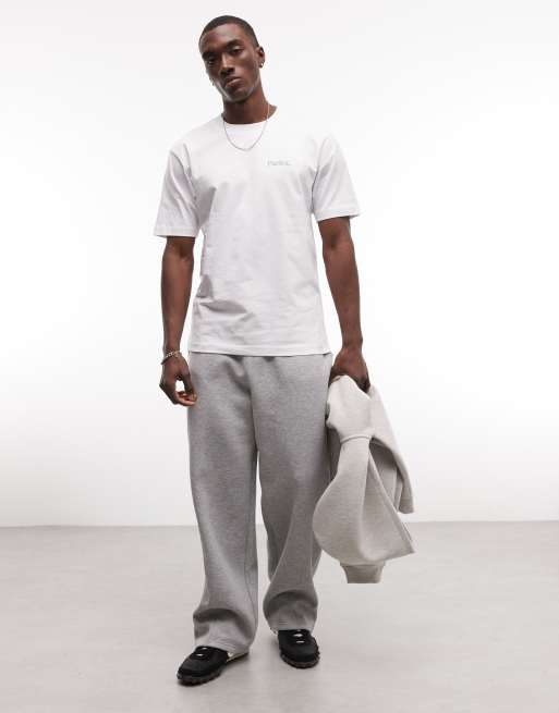 Parlez - Astor - T-shirt à manches courtes avec motif au dos - Blanc, 2 de 5