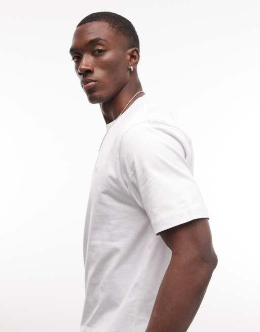 Parlez - Astor - T-shirt à manches courtes avec motif au dos - Blanc, 4 de 5