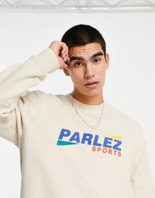 Parlez bay shore sweat in off white