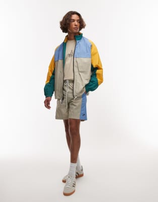 Parlez Breeze Contrast Panel Detail Track Jacket