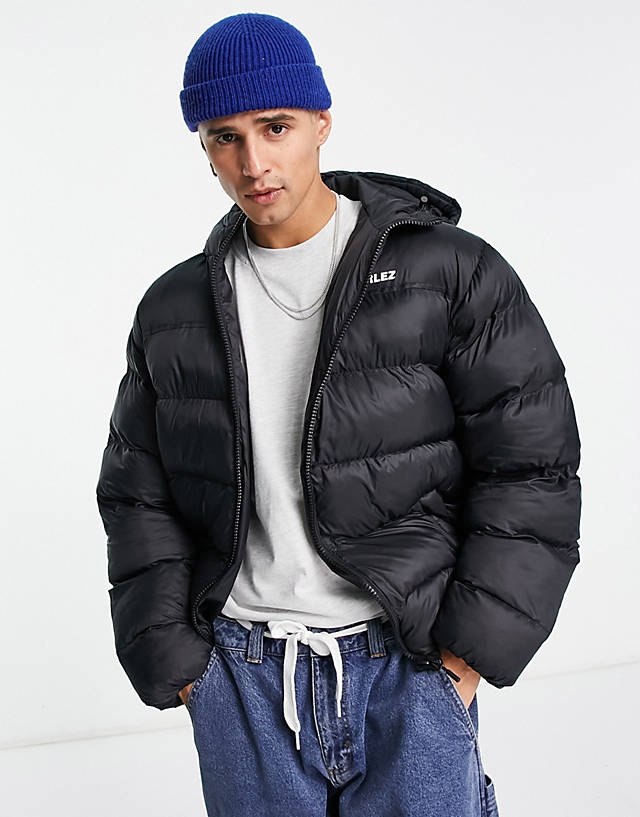 Parlez - caly puffer jacket in black