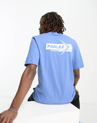 Parlez Parlez capri t-shirt in blue