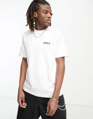 Parlez Parlez capri t-shirt in white