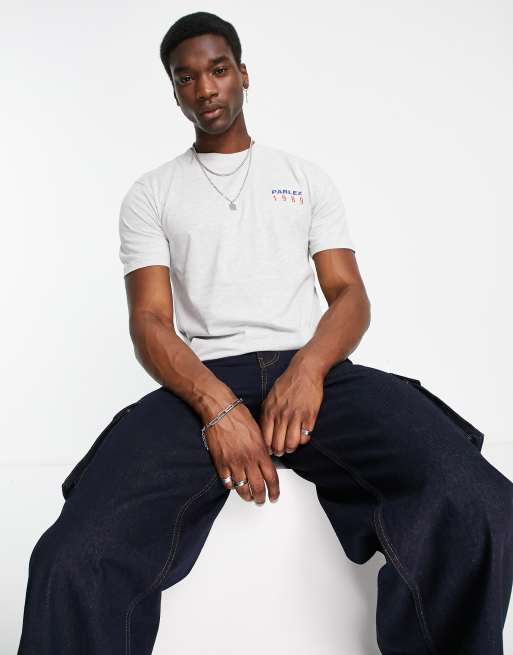 Parlez – Castara – T-shirt med tryck baktill
