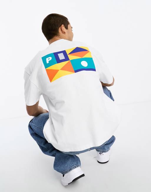Parlez – Clew – Biały T-shirt oversize