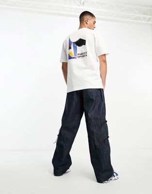 Parlez code t-shirt in white