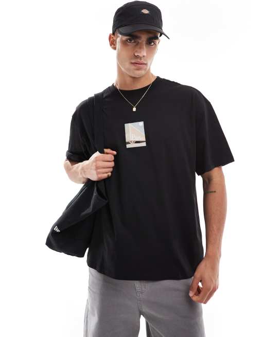 Parlez - Colfax - Sort T-shirt med logo