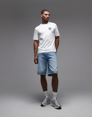 Parlez Complex T-shirt With Back Print Graphic In White