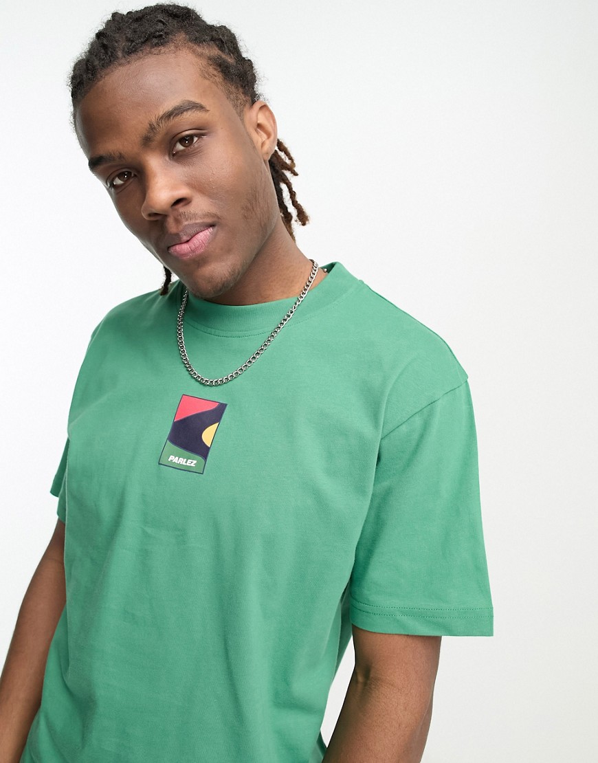 Parlez cove t-shirt in green