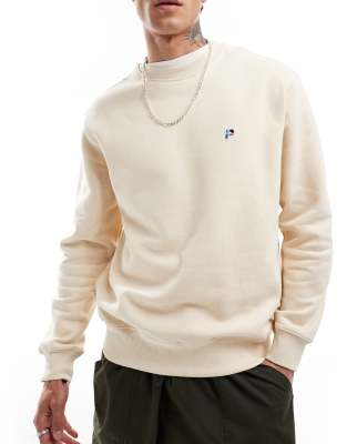 Parlez dash sweatshirt in ecru | ASOS