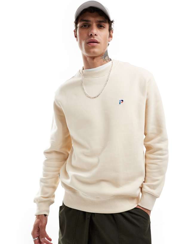 Parlez - dash sweatshirt in ecru