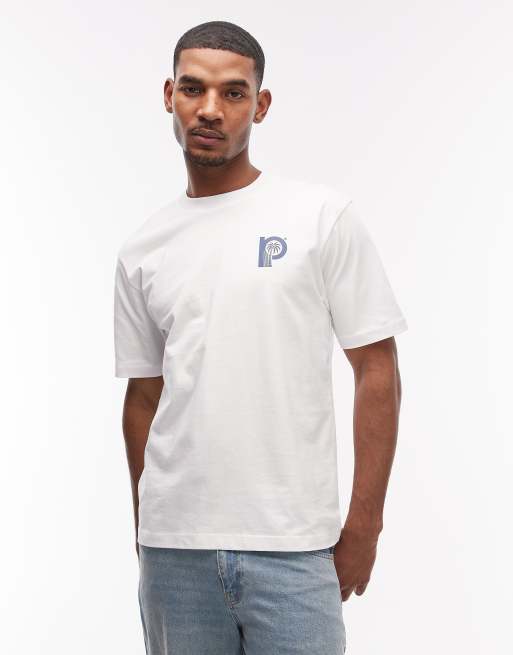 Parlez - Delray - T-shirt bianca con stampa grafica sul retro, 3 di 5