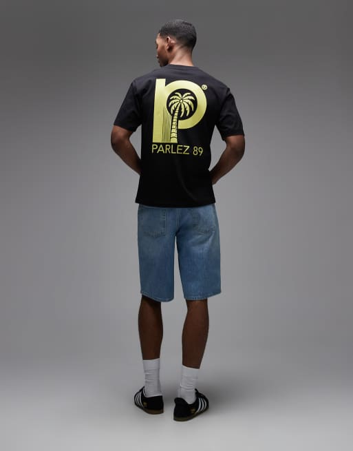 Parlez - Delray - T-shirt nera con stampa grafica sul retro, 2 di 5