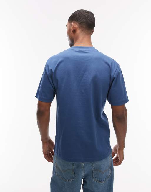 Parlez - Diego - T-shirt à imprimé graphique - Bleu, 3 de 5