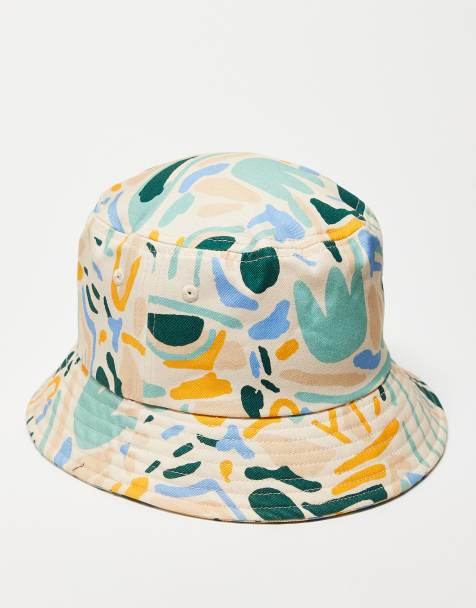 Parlez Dome stroke print bucket hat in multi - view 1