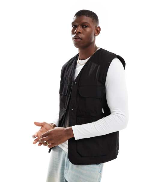 Parlez - Dyas - Gilet nero con logo - view 1