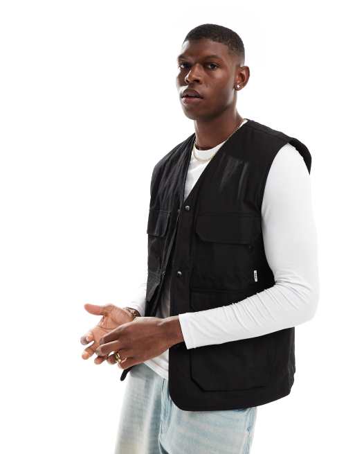 Parlez - Dyas - Gilet nero con logo