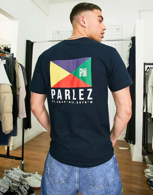 Parlez – Endeavour – T-Shirt in Marineblau