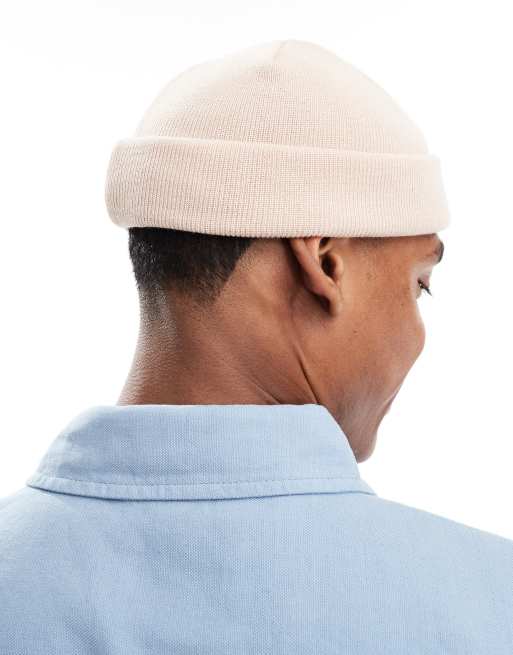 Parlez - Flatholm - Korte beanie in gebroken wit, 2 van 4