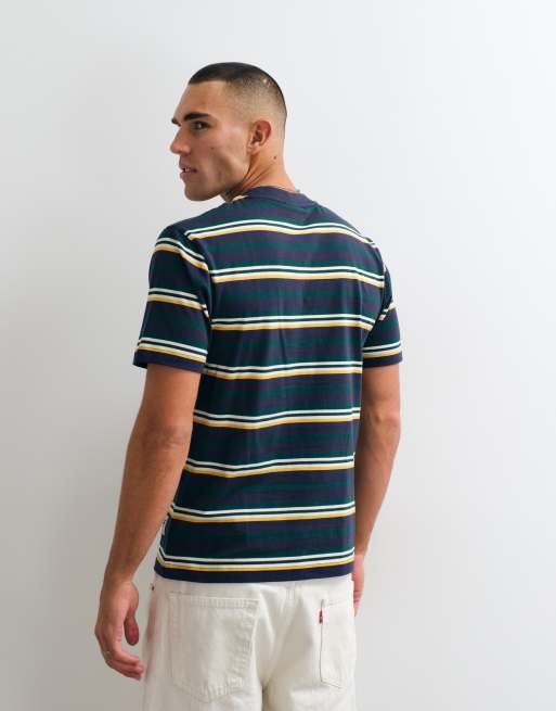 Parlez gestreiftes T-Shirt in Marineblau, 3 von 10