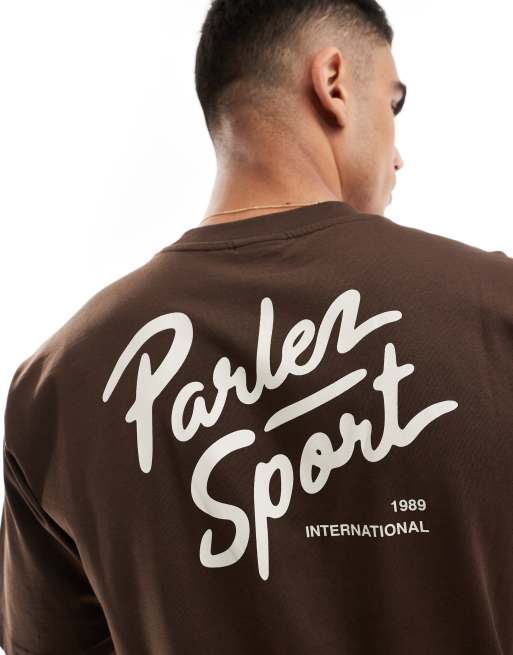 Parlez – Hondo – Brun t-shirt med logga