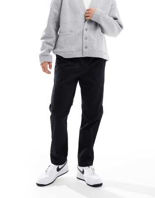 Parlez Parlez jansen relaxed chino trousers in black