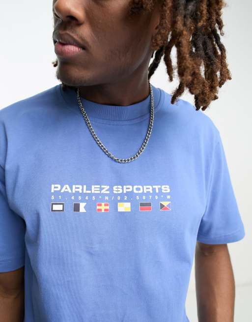 Parlez – Laguna – Niebieski T-shirt