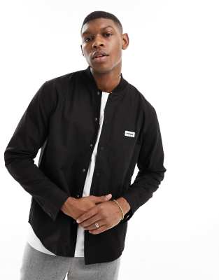 Mens black shop cotton bomber jacket