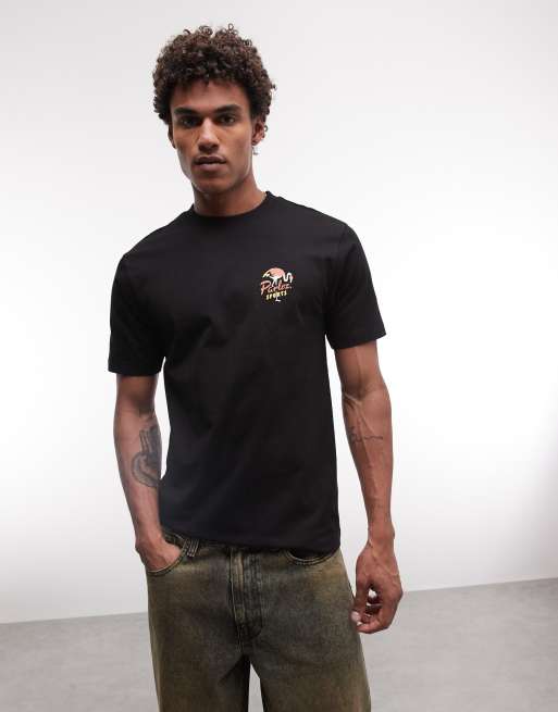 Parlez - Marion - T-shirt à manches courtes avec motif au dos - Noir, 5 de 5