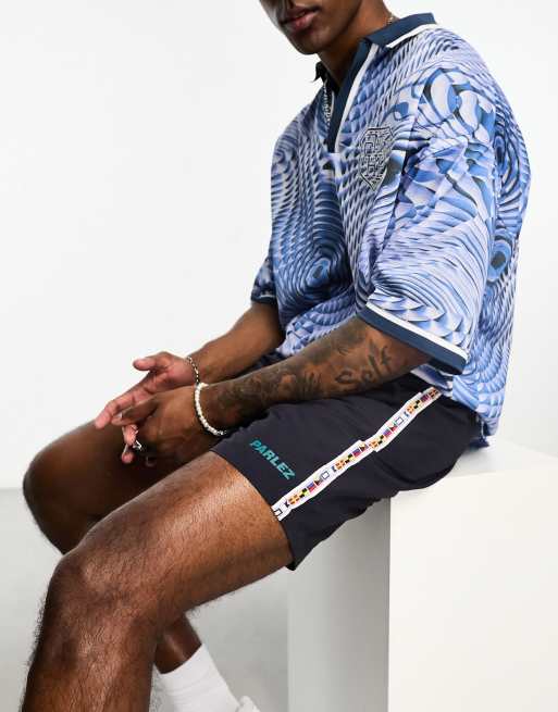 Parlez mero shorts in navy