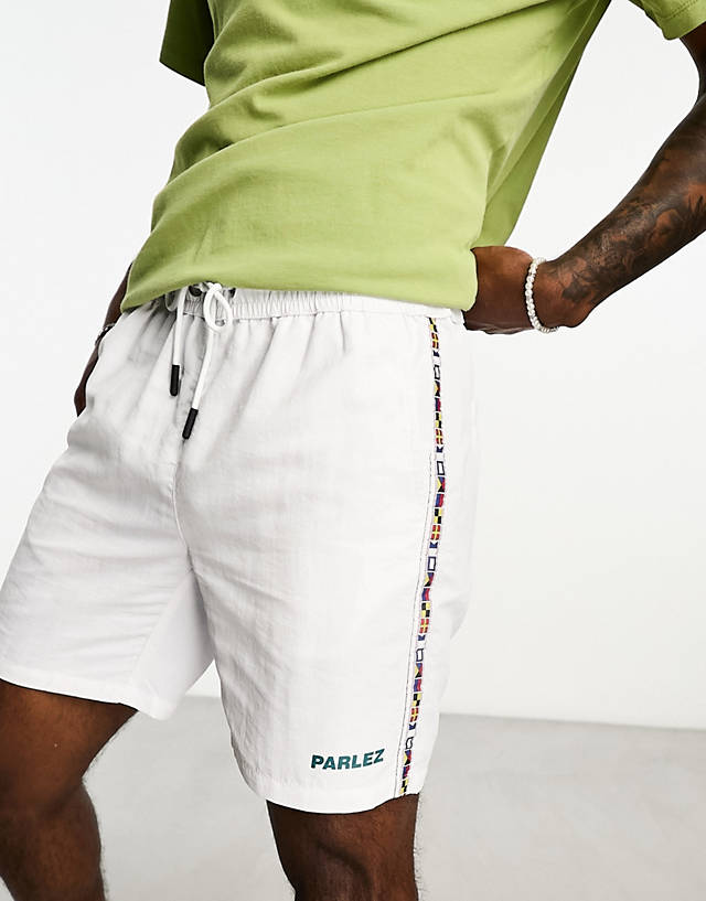 Parlez - mero shorts in white