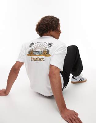 Parlez - Occasus - T-shirt imprimé au dos - Blanc - view 1