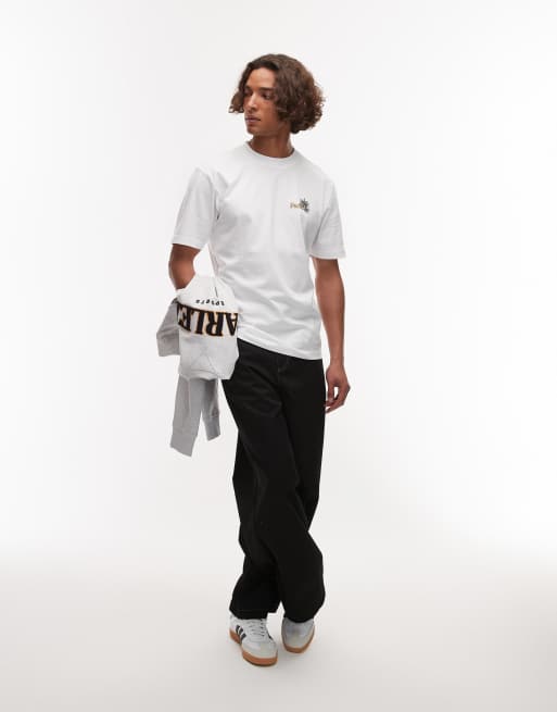 Parlez – Occasus – Vit t-shirt med tryck baktill, 4 av 4