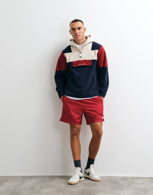 Parlez pile color block con mezza abbottonatura in multicolore, 5 di 5
