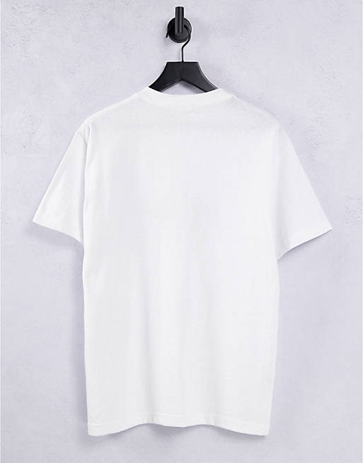 T-Shirts & Vests Parlez Prospect printed t-shirt in white 