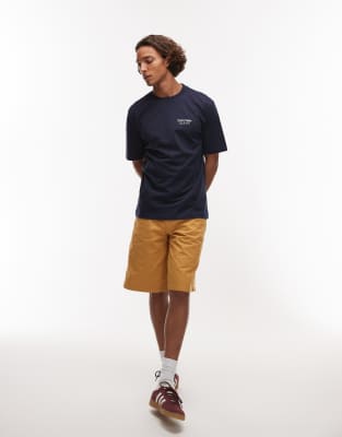 PARLEZ RE-TREAT MOTIF BACK T-SHIRT 