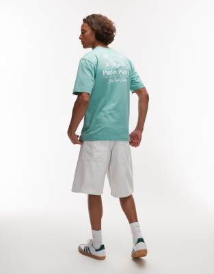 Parlez Retreat Motif Back T-shirt